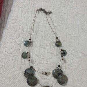 Elegant Multi-Color Shell Necklace